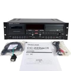 ◆優良動作品◆TASCAM CDレコーダー/カセットデッキ CC-222MK4