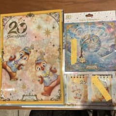 東京ディズニーシー　20周年　チップとデール メモ帳のサムネイル