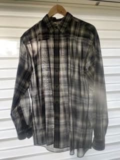 AURALEE SUPER LIGHT WOOL CHECK SHIRTサイズ4のサムネイル
