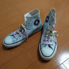 CONVERSE ALL STAR ハイカット ライトブルー PLSH HIのサムネイル
