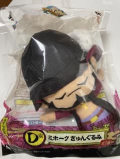 ONE PIECE 검사편 이치 반 쿠지 D상 미호크 쿤구루미 봉제인형
