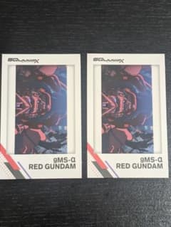 기동전사 건담 GQuuuuuuX 캐릭터 포토레 RED GUNDAM