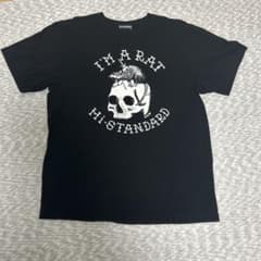 Hi-STANDARD I'M A RAT Tシャツ ブラックのサムネイル