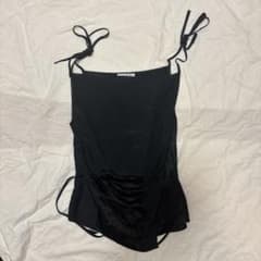 Acne Studios ブラック ビスチェ M - メルカリ
