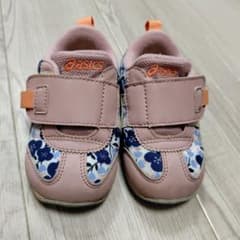 asics ベビーシューズ 花柄 ピンク 13.5cmのサムネイル