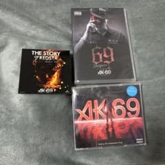 AK-69CDアルバム、MV DVD ステッカー、ポスター4枚セットのサムネイル