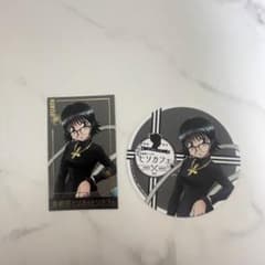 HUNTER×HUNTER ヒソカフェ　第2弾 シズク　箔押しカード　コースターのサムネイル