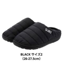 SUBU スブ BLACK サイズ2 26-27.5cm SUBU スブ BLACK サイズ2 26-27.5cm - メルカリ