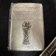 純銀 スターリングシルバー FIFA日韓ワールドカップ100個限定 ZIPPO