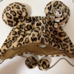 ディズニー ミニー ヒョウ柄 ファンキャップのサムネイル