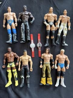 WWE プロレスフィギュア セット 8体 - メルカリ