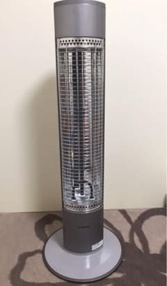 ☆新品未開封！KOIZUMI コイズミ 遠赤電気ストーブ グレー☆のサムネイル