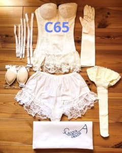ACQUA GRAZIE アクアグラツィエ  ウェディングインナー C65&手袋のサムネイル