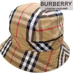 現行タグ✨極美品✨BURBERRY ノバチェック バケットハット Sサイズ 現行タグ✨極美品✨BURBERRY ノバチェック バケットハット Sサイズ