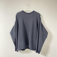 美品 Vavues stores ドローコード ボーダー スウェット M 紺 - メルカリ
