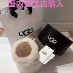 今季完売品 UGG シープスキン エンブロイダリー イヤーマフ チェス