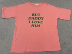 ロゴプリント Tシャツ ピンクのサムネイル
