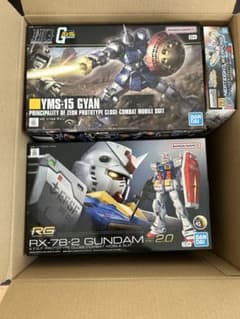 HG ドムトルーパー、RG ガンダムver.2.0 等 未組立ガンプラ6点セット HG ドムトルーパー、RG ガンダムver.2.0 等 未組立ガンプラ6点セット