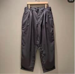 BEAMS SSZ WOOL 2P SLACKS ネイビー　M.のサムネイル