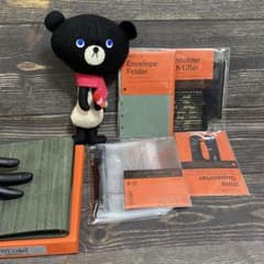 プロッター ホースヘアーII システム手帳 グリーン ミニ6 未使用+オマケのサムネイル