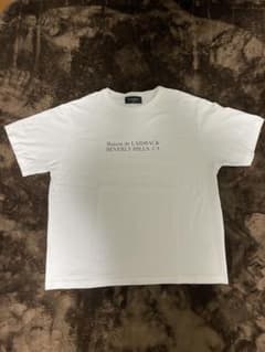値下げ可Maison de LAIDBACK ホワイト Tシャツ Mサイズのサムネイル