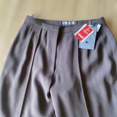 いちの街　日本製　パンツ ブラウン　旭化成せんい　新品タグ付き
