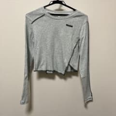 SHEIN シーイン　クロップド丈　長袖　トップス　XLサイズ