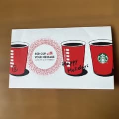 スターバックス　メッセージカード　15枚入りのサムネイル