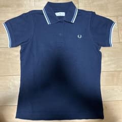 FRED PERRY ネイビー ポロシャツ 半袖のサムネイル
