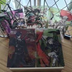 [匿名配送]刀剣乱舞　クリアイラストパズル 5枚セットのサムネイル