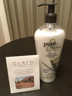 Pure & Basic ボディローション／CLAYDforbath 浴用化粧料のサムネイル