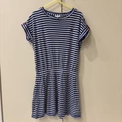 TOMMY HILFIGER ボーダーワンピース 122cmのサムネイル
