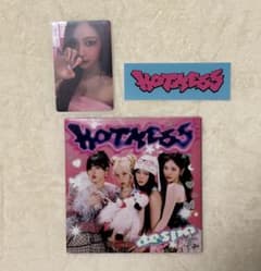 aespa HOT MESS CD ニンニン トレカ ステッカー付き - メルカリ