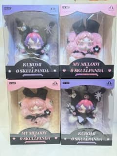 KUROMI & MY MELODY コラボ ぬいぐるみ 4点セット - メルカリ