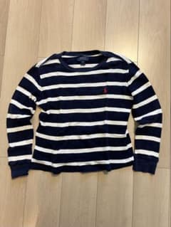 Polo Ralph Lauren 長袖 Tシャツ M ネイビー/ホワイトのサムネイル