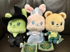 ウィキッド 永遠の約束 ANIMALCOORDY ぬいぐるみ 全3種セット - メルカリ