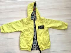 90cm 【リバーシブル】BREEZE 幾何学模様 フード付きジャケットのサムネイル