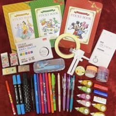 ペン付箋など文房具43点セットのサムネイル