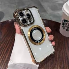 iPhone14promax 케이스 클리어 렌즈 보호 MagSafe 충전
