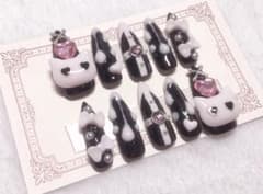 ♡地雷系 量産型 サブカル系 ネイルチップ 現品♡のサムネイル