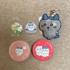 ちいかわ ハチワレ　グッズセット5点　プチキャン缶　くら寿司のサムネイル