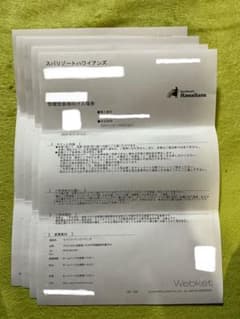 みー様専用。スパリゾートハワイアンズ 入場券　2枚のサムネイル