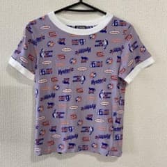 ヒステリックグラマー ヒスガール 総柄 Tシャツ ちびT ピチT y2k