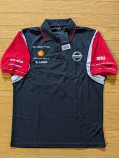 ポロシャツ 新品 日産 ニスモ nismo edams フォーミュラe Lサイズ 
