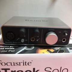 【今週末までの出品】Focusrite iTrack Solo インターフェースのサムネイル