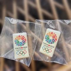 TOKYO 2020 CANDIDATE CITY ピンバッジ 2個セット - メルカリ
