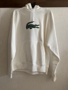 LACOSTE × BEAMS BOY レディースパーカー　オフホワイトのサムネイル