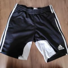adidas アディダス ハーフパンツ ショートパンツ ブラックのサムネイル