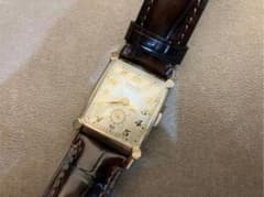 ⭐️美品⭐️ グリュエン カーベックス 40年代 ヴィンテージ時計 10K 