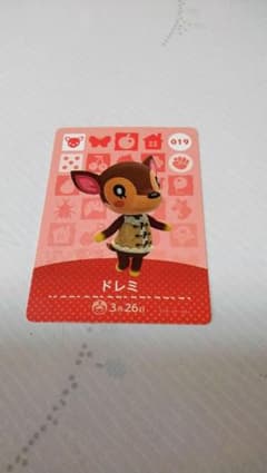 とびだせどうぶつの森 amiiboカード ドレミのサムネイル